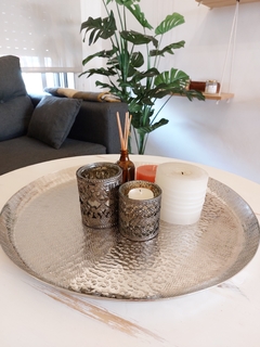 Centro de Mesa de Aluminio Fundido (K131) - comprar online