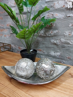 Centro de Mesa de Aluminio Fundido (K76) - comprar online