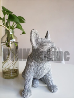 Adorno de Aluminio Fundido BullDog 20 CM (R102) - tienda online