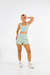 TOP LUA COM CÓS MENTA POLIAMIDA PLUS - DAMME FIT