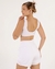 CONJUNTO LUNA MICROFIBRA BRANCO (TOP COM BOJO) - DAMME FIT