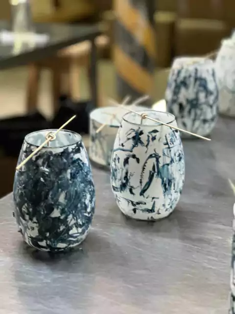 Vela de soja Gran Bombe Art