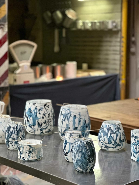 Vela de soja Petite XL Art