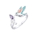 Anillo Colibrí Ajustable Zircón - comprar online