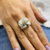 Anillo Plata y Oro Elefante