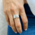 Anillo Plata Calado Inicial - comprar online