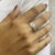 Anillo Plata y Oro Libia