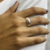 Anillo Plata y Oro Brunilda