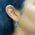 Aros Colibrí Esmaltado