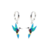 Aros Colibrí Esmaltado - comprar online