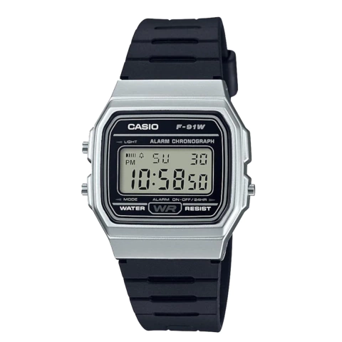Reloj Casio Retro Digital F-91WM-1BDF