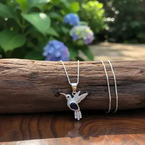 Conjunto Colibri c/ zircon chico Plata 925