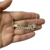 Conjunto Plata y Oro Nombre Cursiva - comprar online