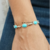 Pulsera Tejida Piedras en internet