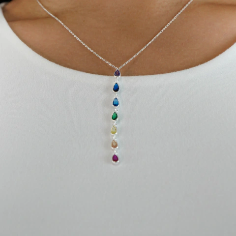 Conjunto Chakras Plata 925