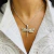 Conjunto Plata 925 y Oro Libelula Cierre Mosquetón - comprar online