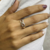 Anillo Plata y Oro Infinito