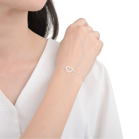 Pulsera Corazón c/ Zircones