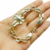 Pulsera Panter Flor Plata 925 y Oro - comprar online