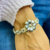 Pulsera Panter Flor Plata 925 y Oro