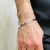 Pulsera Maciza Chapas 6mm