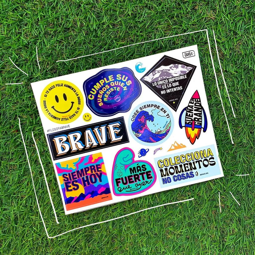 CALCOS BRAVE "psicodelia"