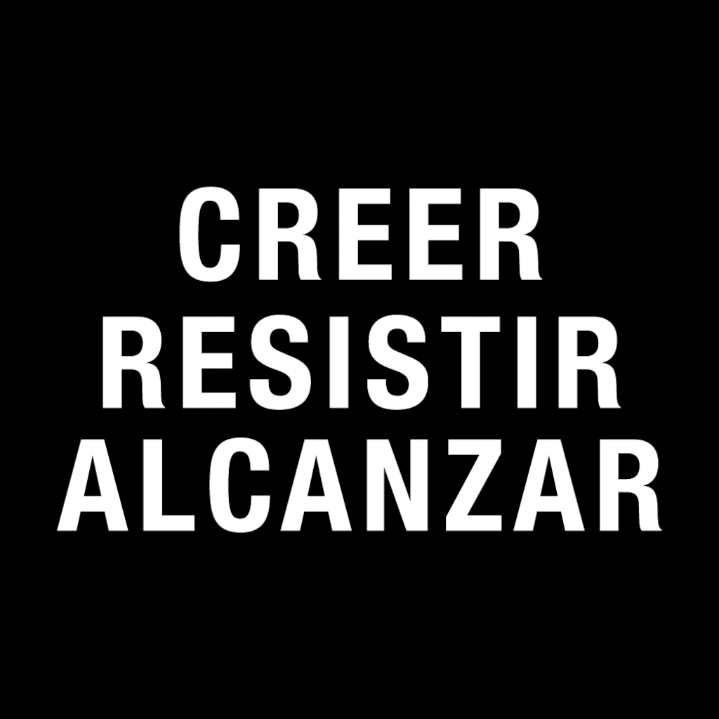 CRÉER RESISTIR ALCANZAR