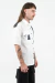 Camisa What is Art? (D. Lynch blanco y rayas) - Audia Valdez Tienda