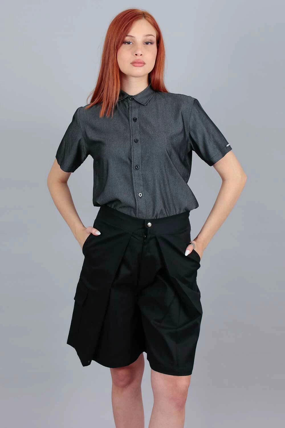 Falda Pantalón Mejor Sí hablar - Neo (negro gabardina)