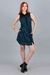 Vestido Luis (azul flores) - comprar online