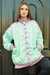 Campera reversible Soy (verde agua/rosa) - comprar online