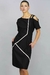 Vestido What is art? (negro y blanco) - comprar online