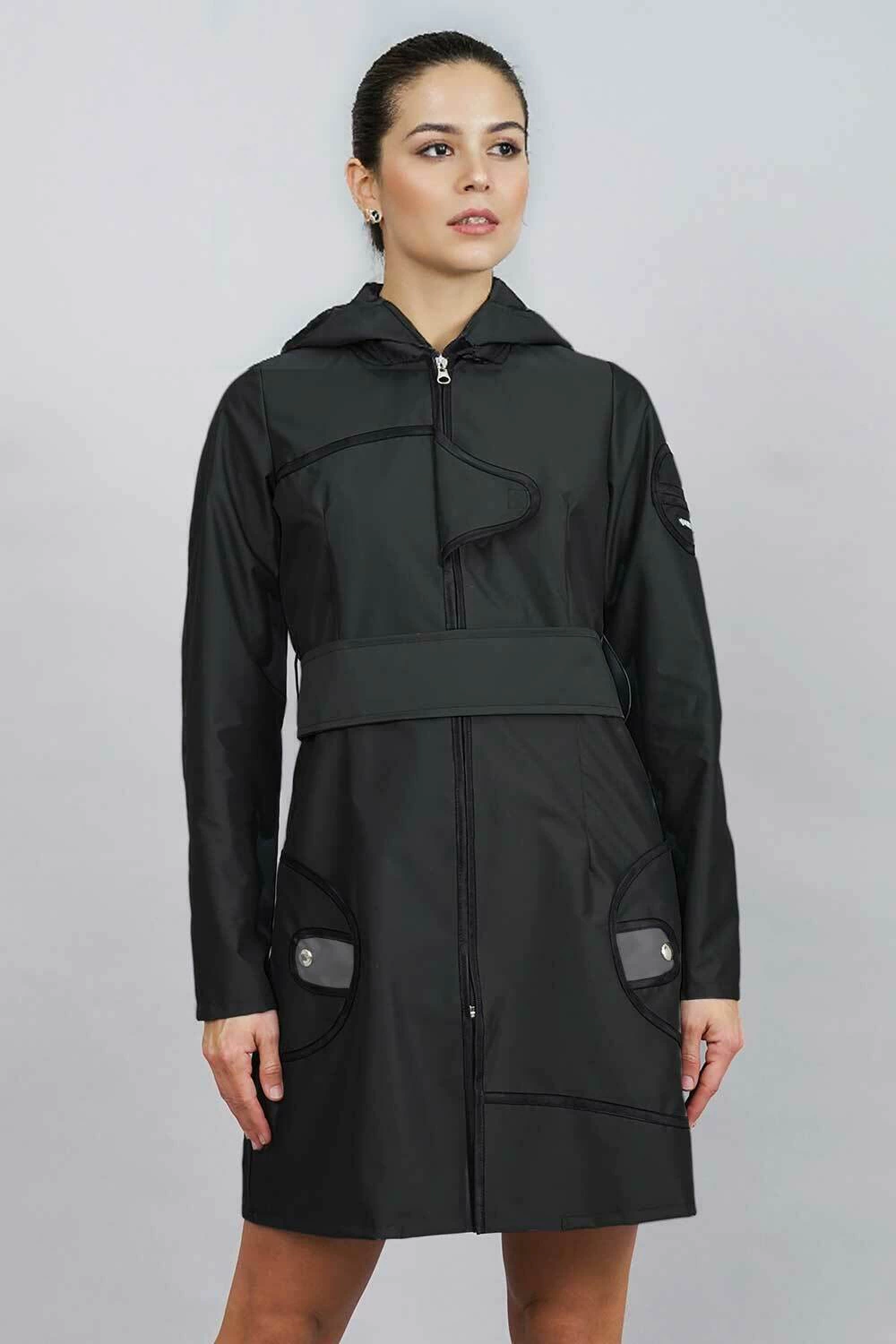 Impermeable Fotogramas (negro)