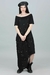 Vestido Amor de primavera (negro constelaciones bordado) - Audia Valdez Tienda