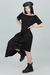 Vestido Amor de primavera (negro constelaciones bordado) - tienda online