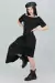 Vestido Amor de primavera (negro constelaciones bordado) - online store
