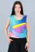 Top Remera Ovni (multicolor) - comprar online