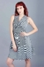 Vestido Esistenzialista (rayas finas poplin) - comprar online
