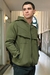 Campera Penumbra (frisa verde oliva) - comprar online