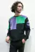 Buzo Plush Abrazame (negro-verde-lila) - buy online