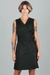 Vestido Esistenzialista (negro poplin)