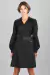 Vestido Quiero (negro detalle engomado)