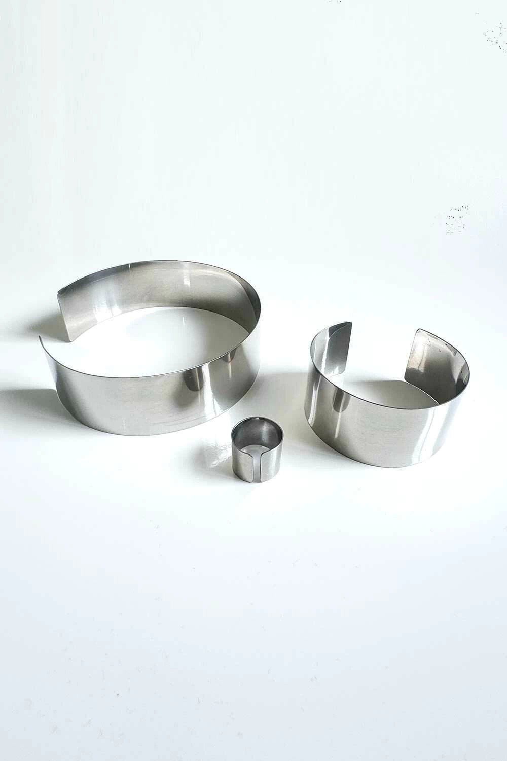 Combo Cronemberg ( Gargantilla, brazalete y anillo )