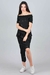 Vestido Amor de primavera (negro constelaciones bordado) en internet