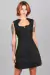 Vestido Diamanta (negro total)