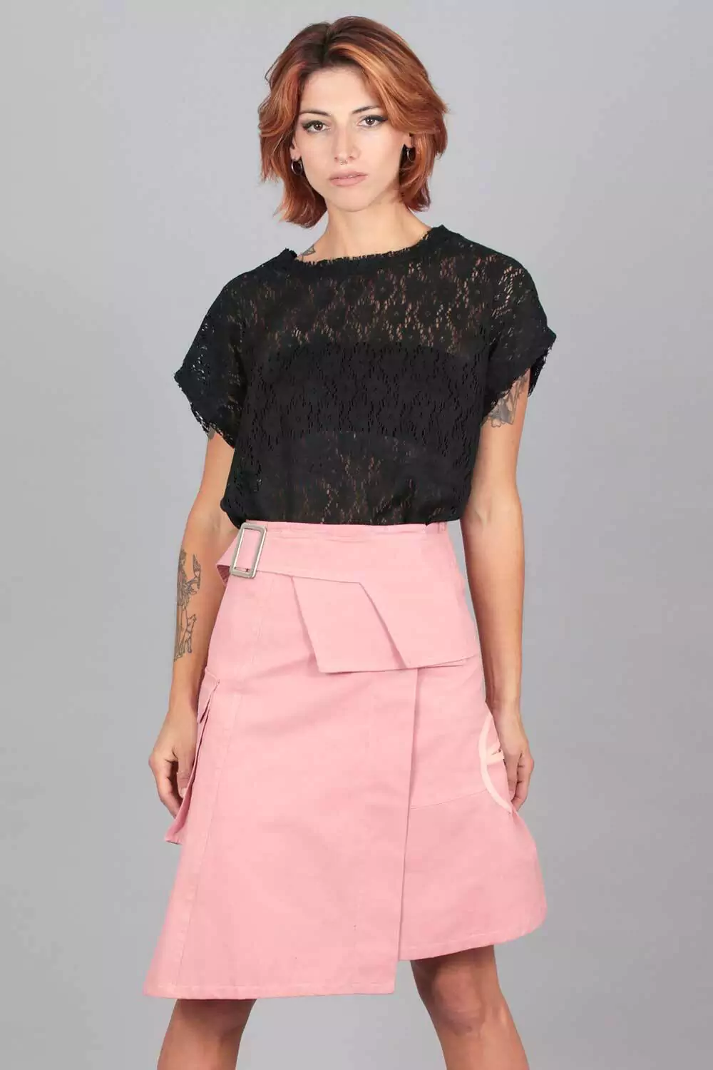 Falda Nacional (rosa)