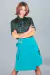 Falda Nacional (turquesa)
