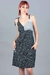 Vestido El latido (negro triangulitos) - comprar online