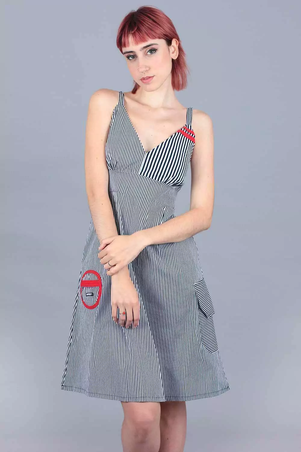 Vestido El latido (rayas)