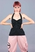 Blusa Deseo Palabra (negro lunares) - tienda online
